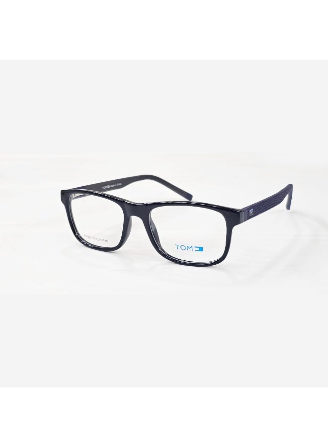 Enjoy a premium wearing experience with these men’s eyeglasses crafted from advanced TR-90 material, known for its exceptional lightness and durability compared to traditional plastics. The frame is designed to provide maximum comfort and stability throughout the day, reducing pressure on the nose and ears, making it ideal for daily use, driving, work, and outdoor activities.  These glasses combine modern style with practical performance, offering excellent resistance to heat and impact while maintaining their shape and quality over time.